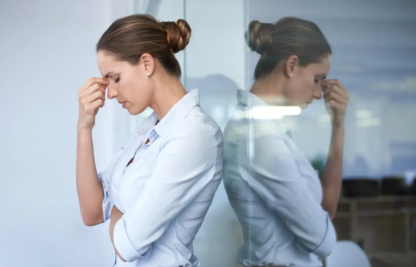 Woman with Hormone Imbalance